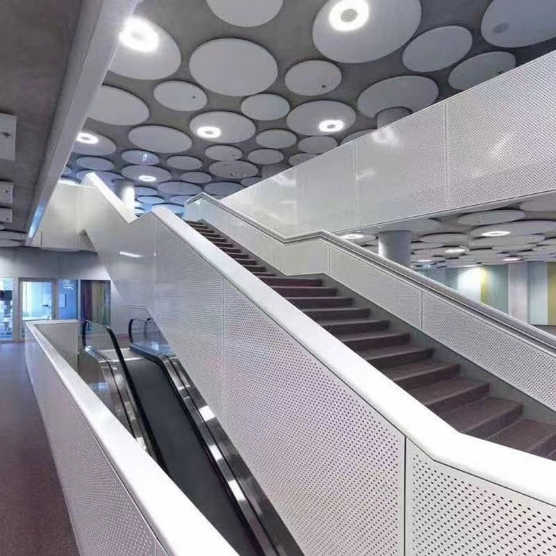 Metal ceiling and wall panels